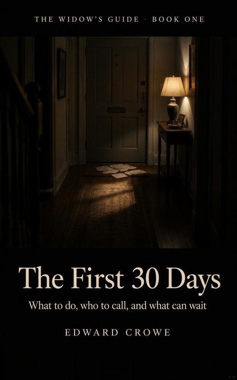 Cover of The First 30 Days, Book 1 of The Widow’s Guide